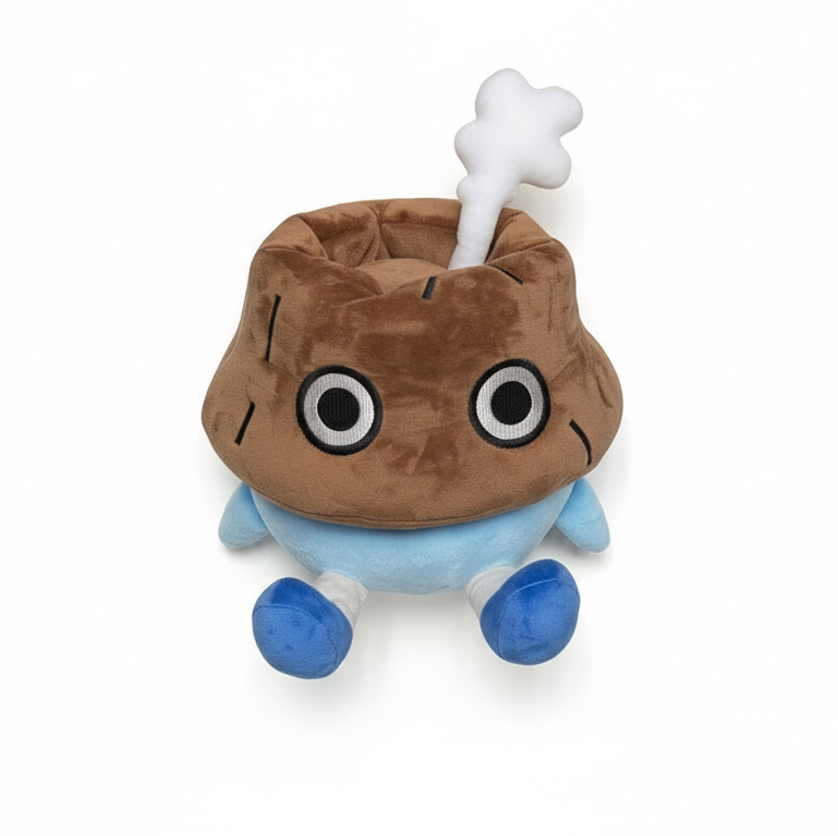 ぼるけん ぬいぐるみ 単体(青)*5体セットと同じ大きさ